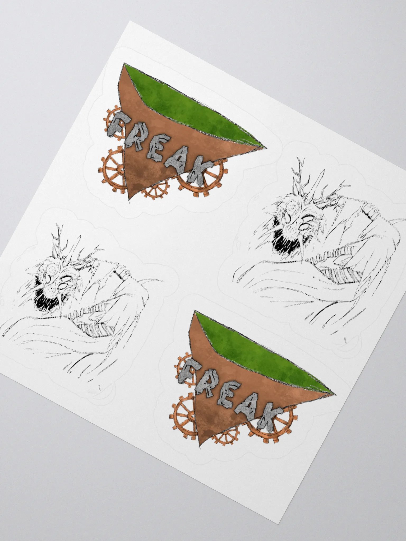 Monstri Un Zobrati - Sticker Set product image (3)