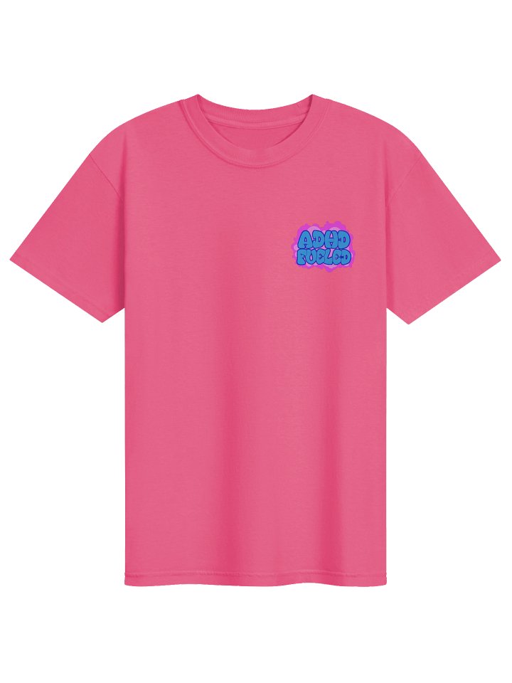 ADHD FUELED Bubble Font Front And Back T-Shirt product image (1)