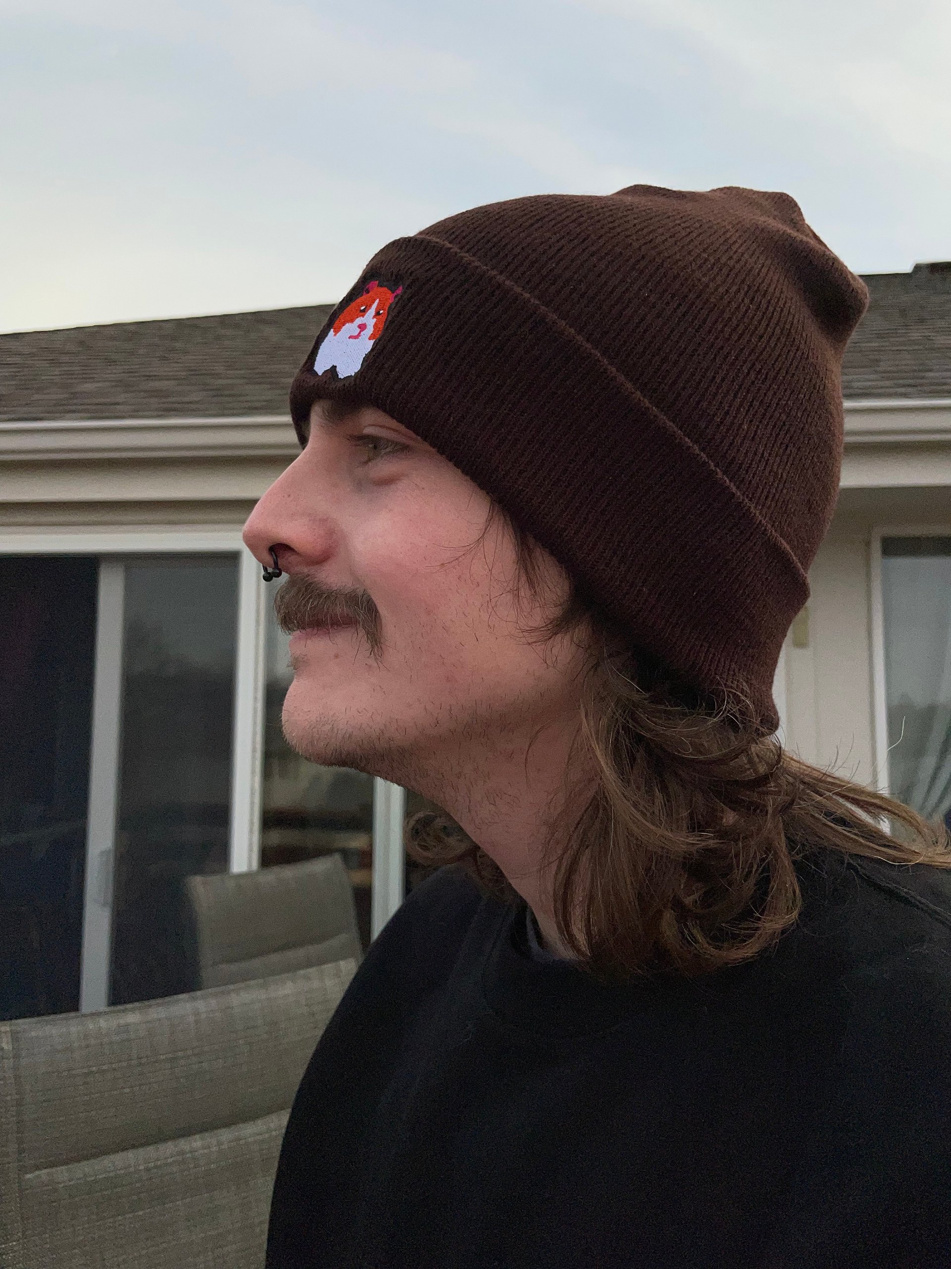 Chip Embroidered Beanie product image (37)