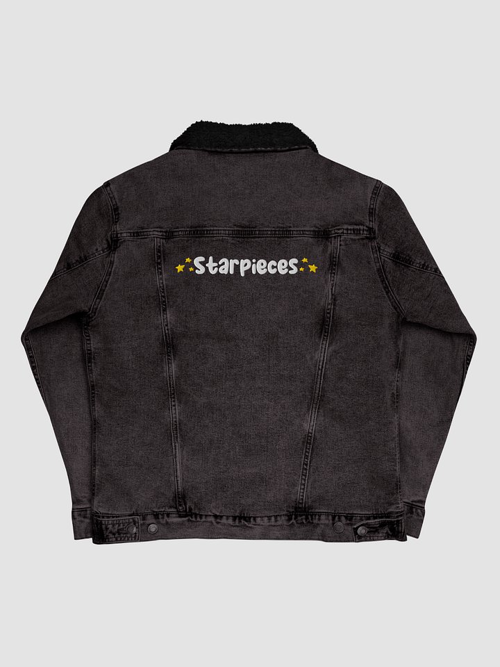 Starpieces Embroidered Sherpa Denim Jacket product image (1)