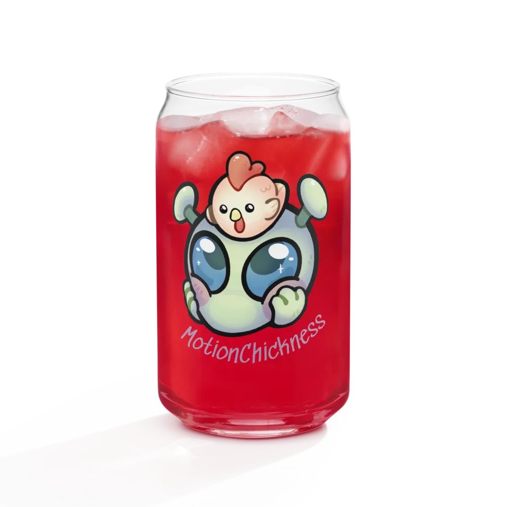 MotionChicken 16oz Glass product image (6)