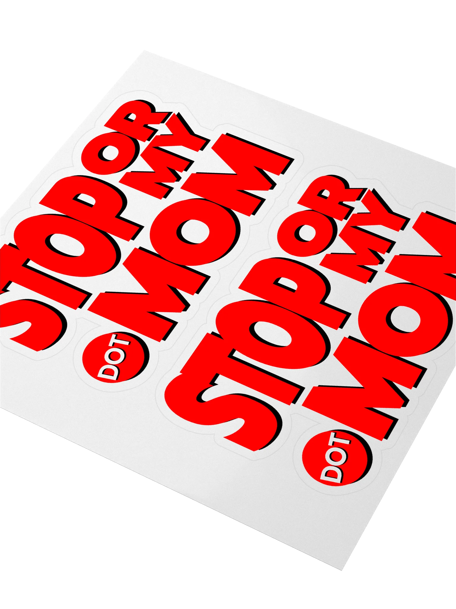 StopOrMy.Mom stickers product image (3)