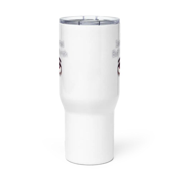 Introverted but friendly-ish Travel Mug with a Handle product image (3)