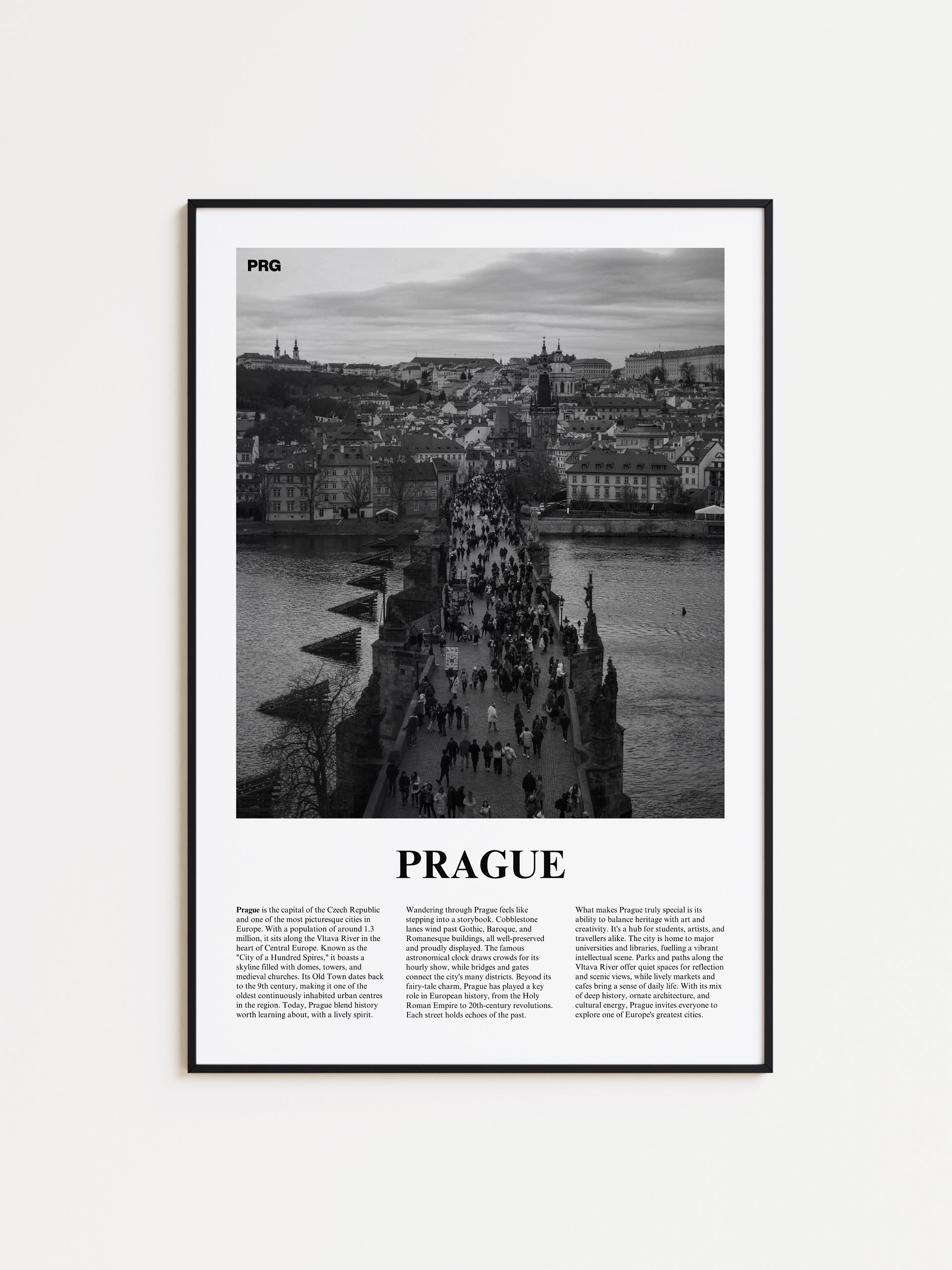 Prague 03 Newspaper Poster product image (1)