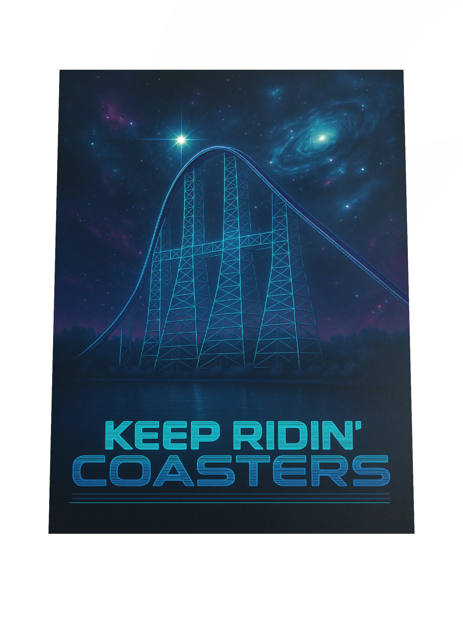 Futuristic Millie - Keep Ridin' Coasters | 18x24" product image (4)