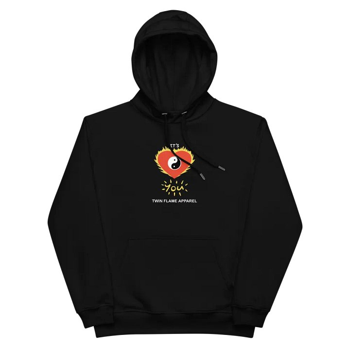 'Heart Fire' Premium Organic Cotton Eco Hoodie product image (2)