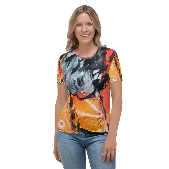 original watercolour painting printed on t shirt product image (2)
