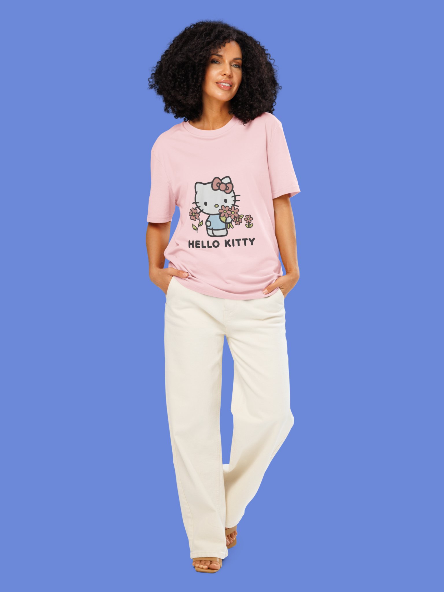 SNL Jane Wickline Sanrio Old Navy Hello Kitty Garment-Dyed Shirt product image (11)