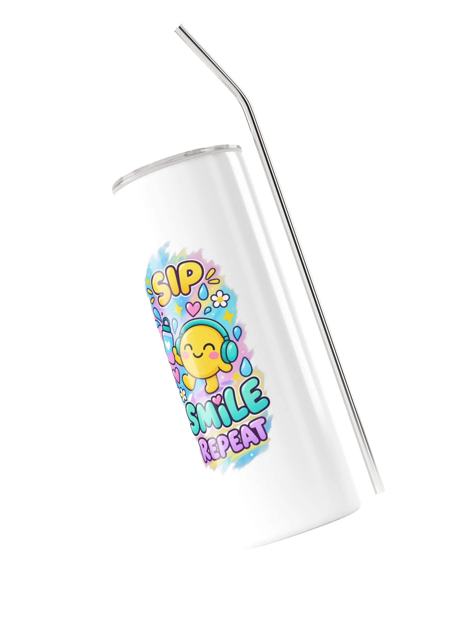 Sip • Smile • Repeat Smilo Tumbler product image (3)