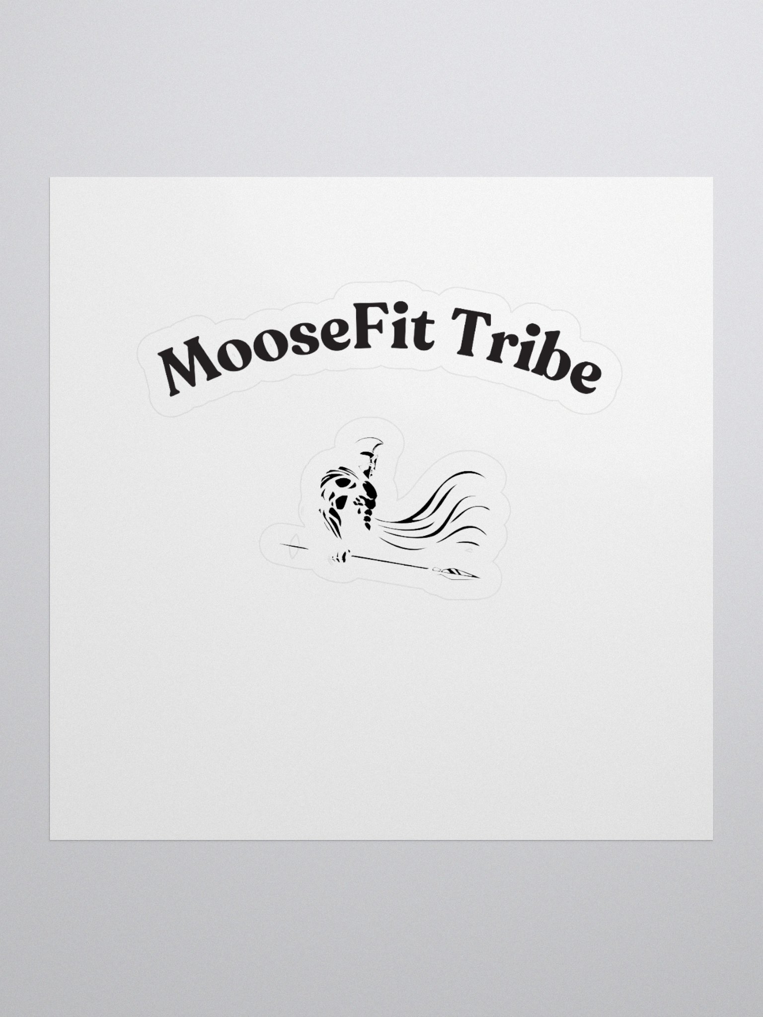 MooseFit Tribe Warrior Sticker product image (1)