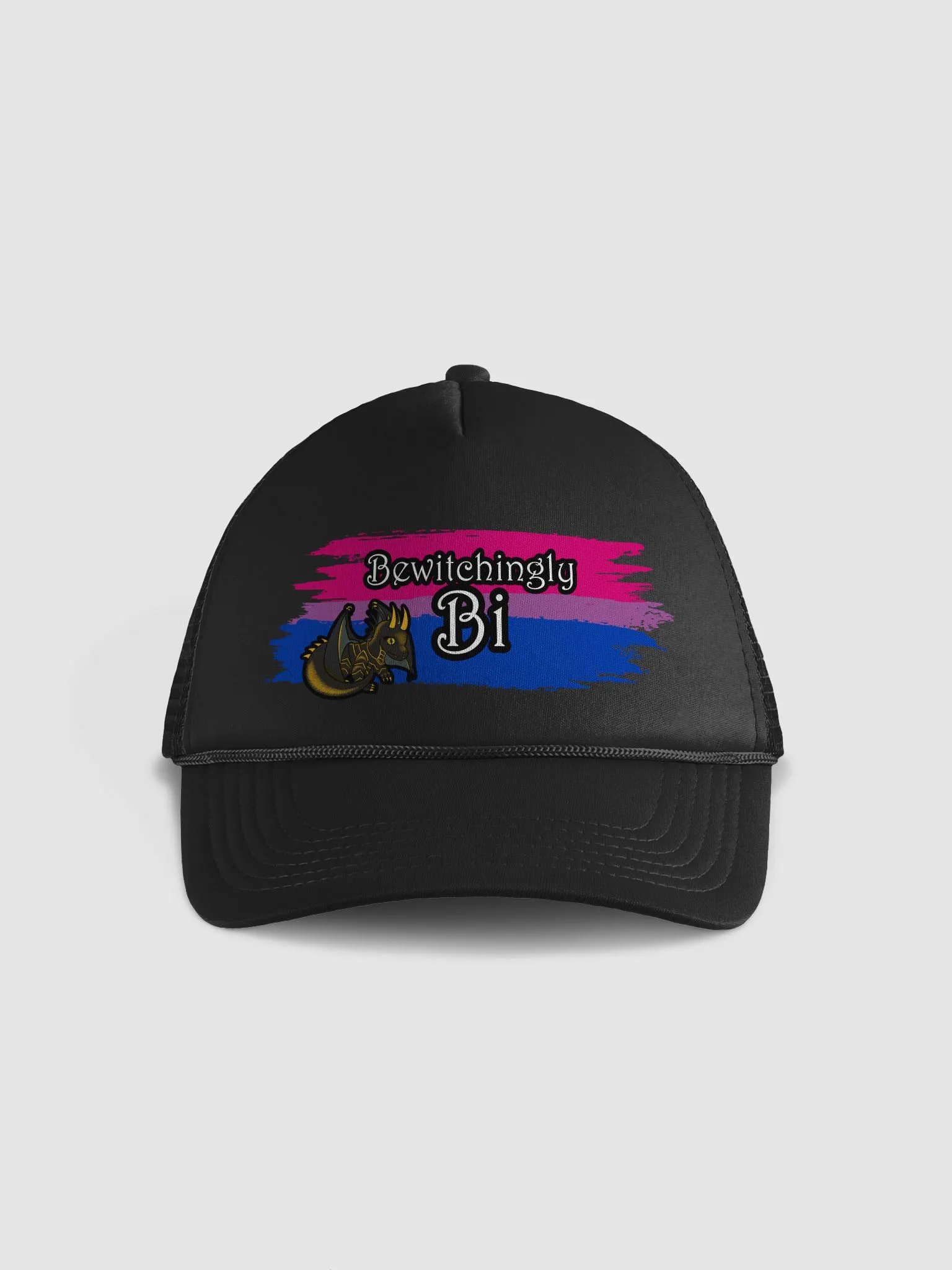 Necra Bi Pride Baseball Cap product image (1)