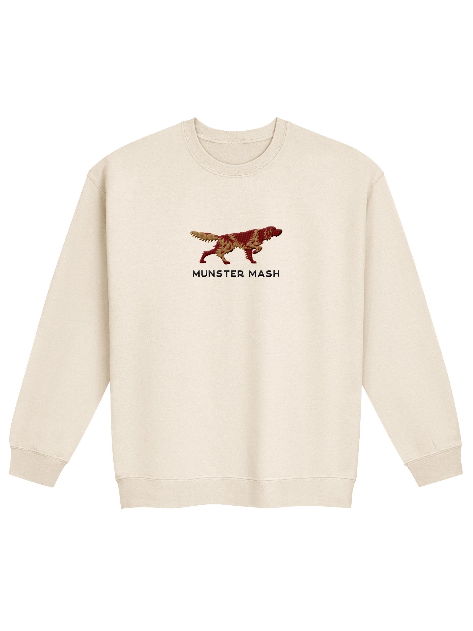 Munster Mash Sweatshirt (Embroidered) of a Small Münsterländer(Brown Roan) product image (4)