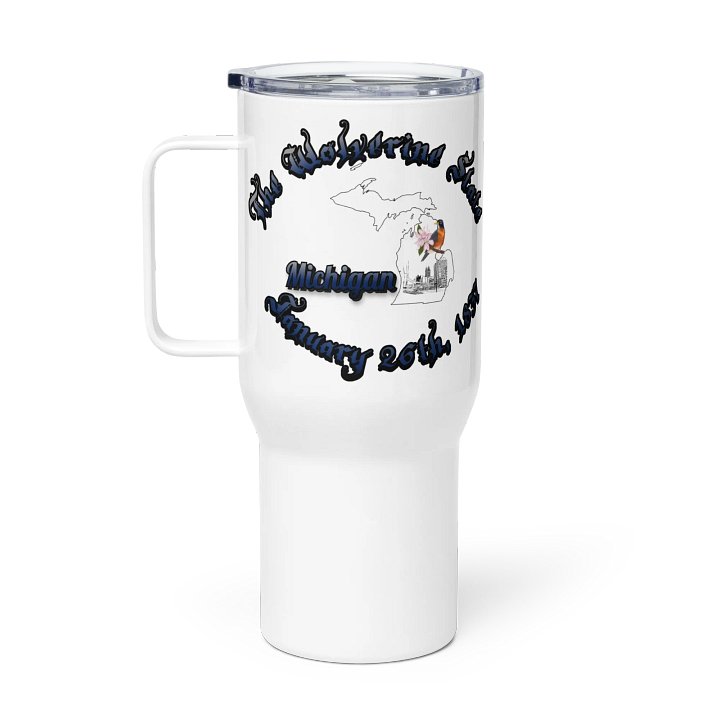 Michigan - USA State Travel Mug with Handle product image (1)