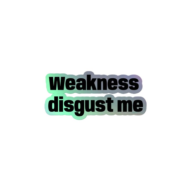 Weakness Sticker product image (2)