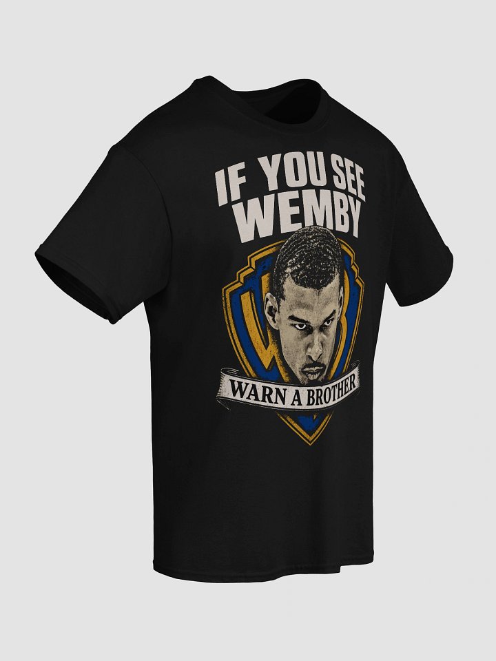 If You See Wemby Warn A Brother Shirt | San Antonio Spurs Tee product image (2)