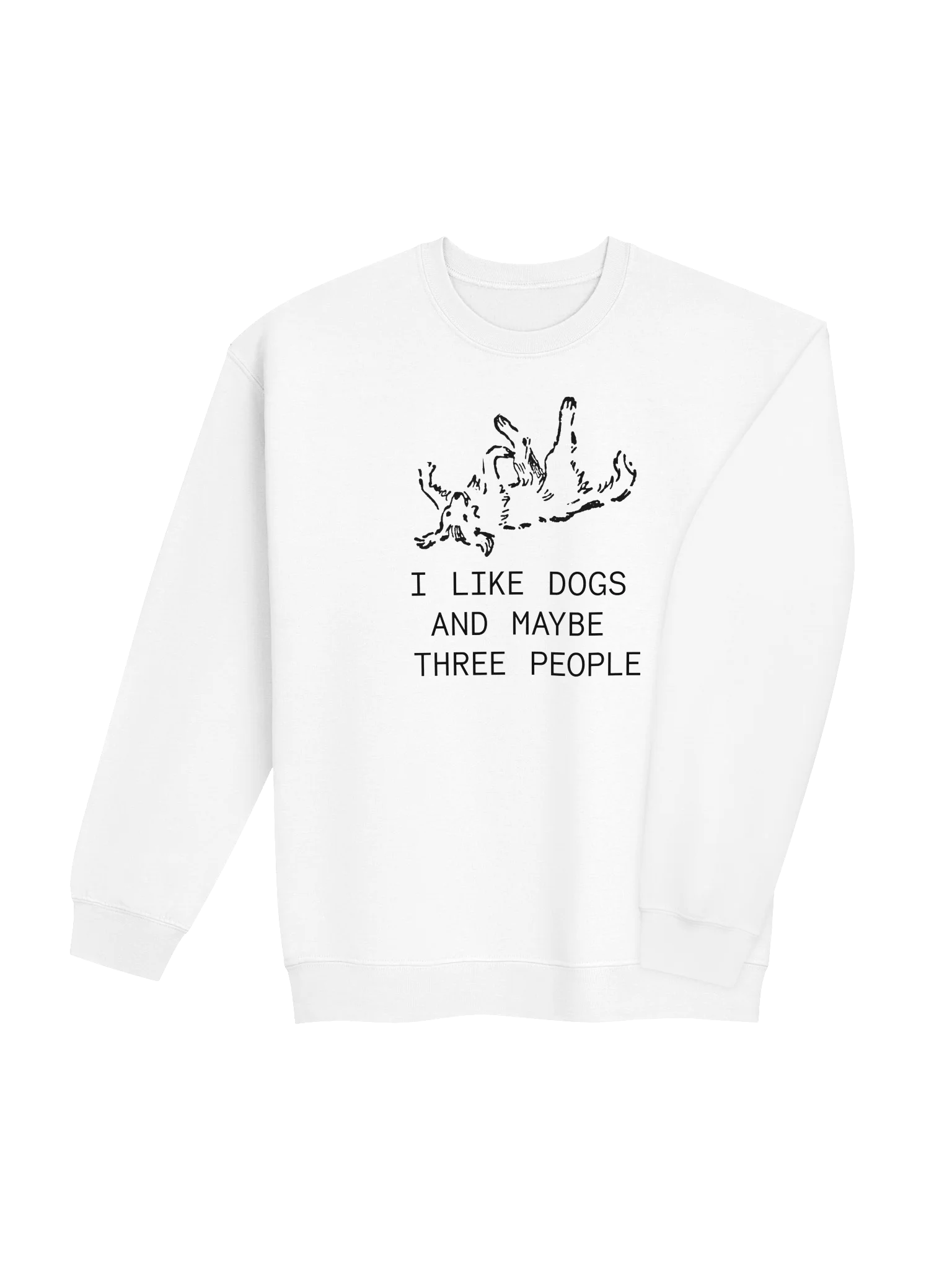 I LIKE DOGS AND MAYBE THREE PEOPLE product image (92)