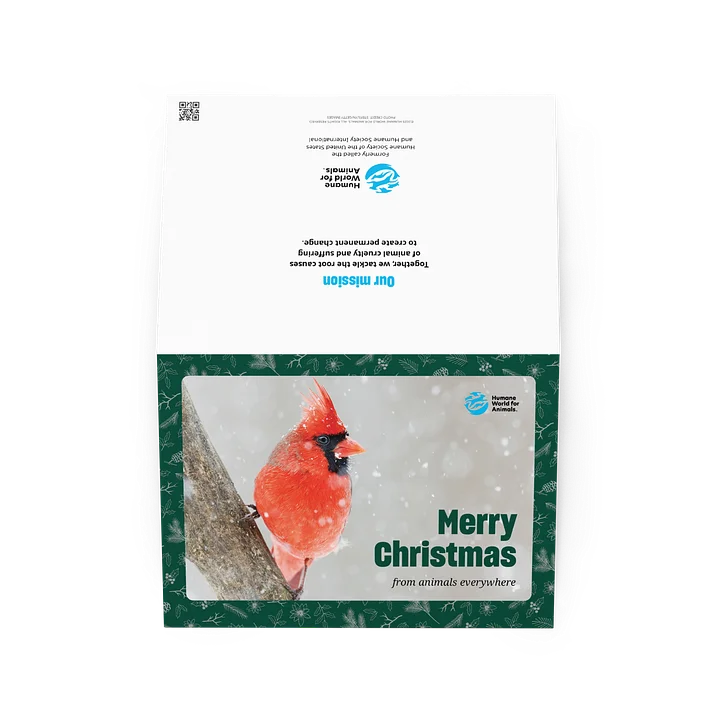 Christmas card - Bird design product image (2)