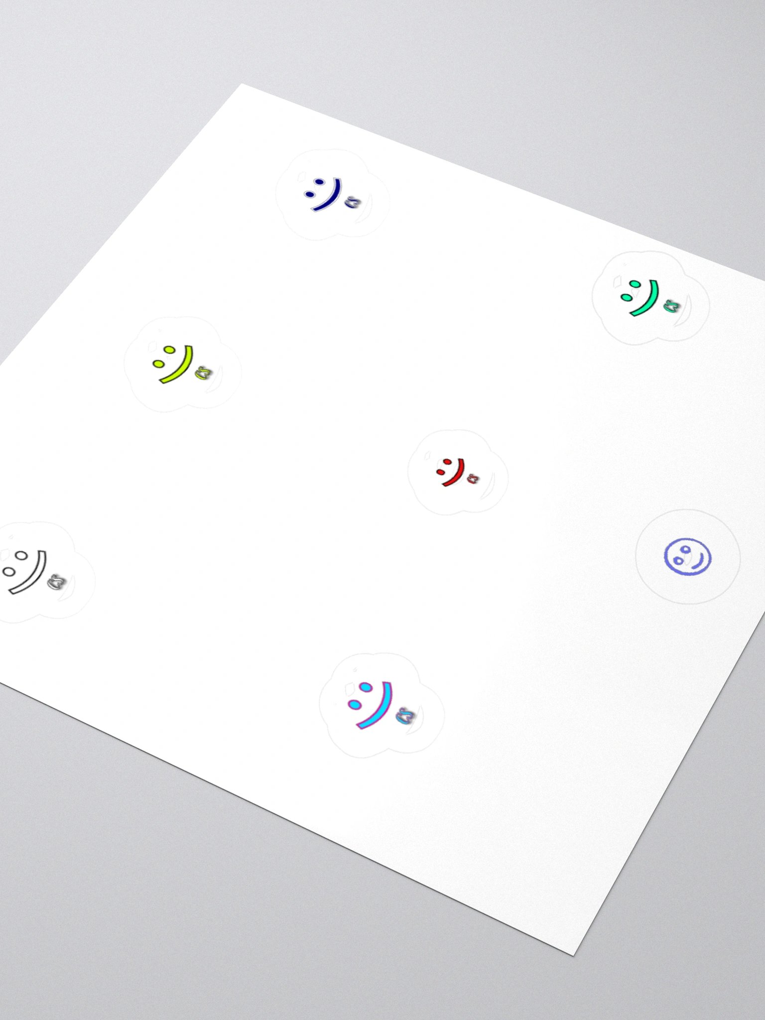Smiley CS Stickers 7PK product image (3)