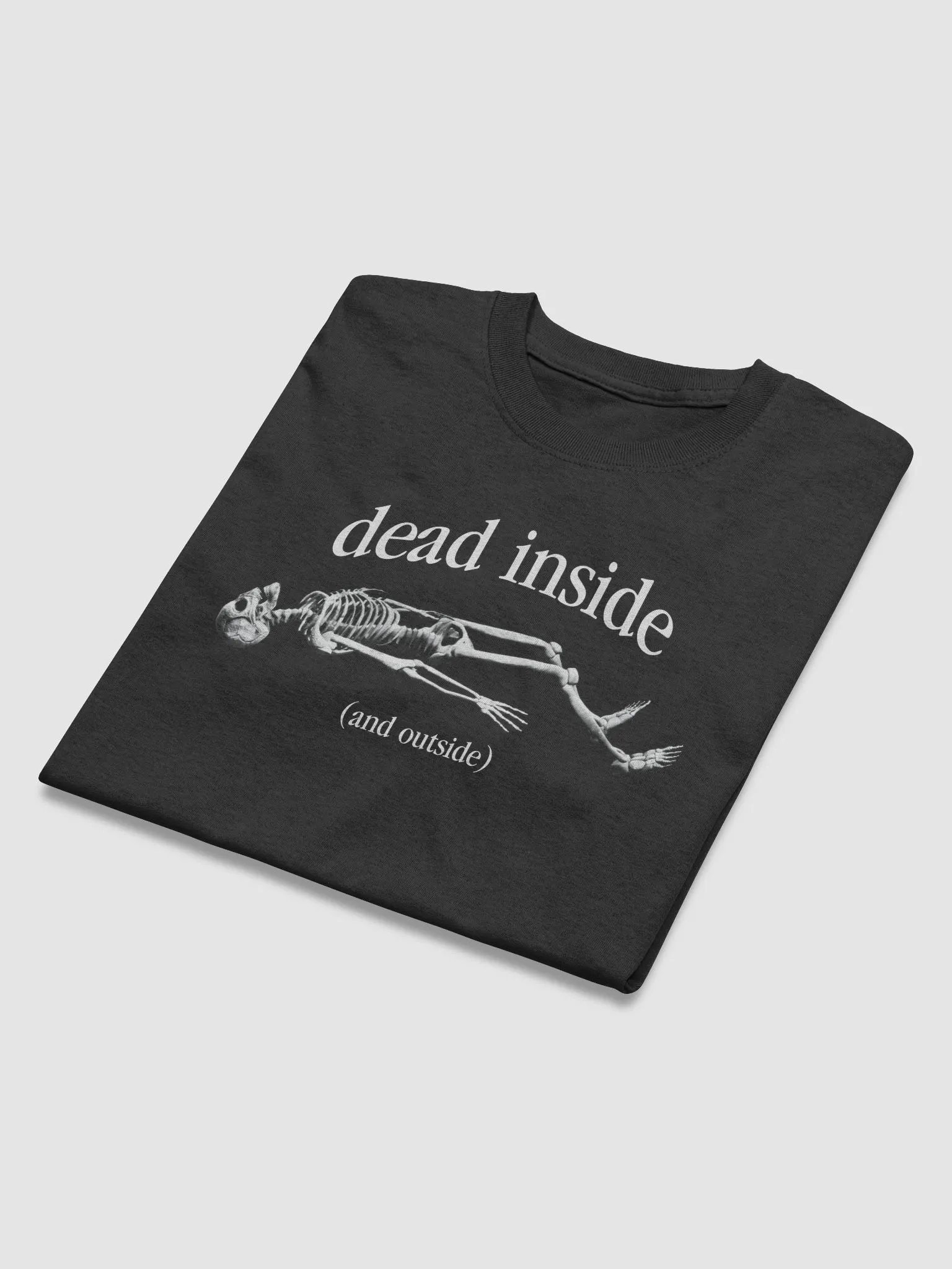Dead Inside Skeleton T-shirt product image (4)