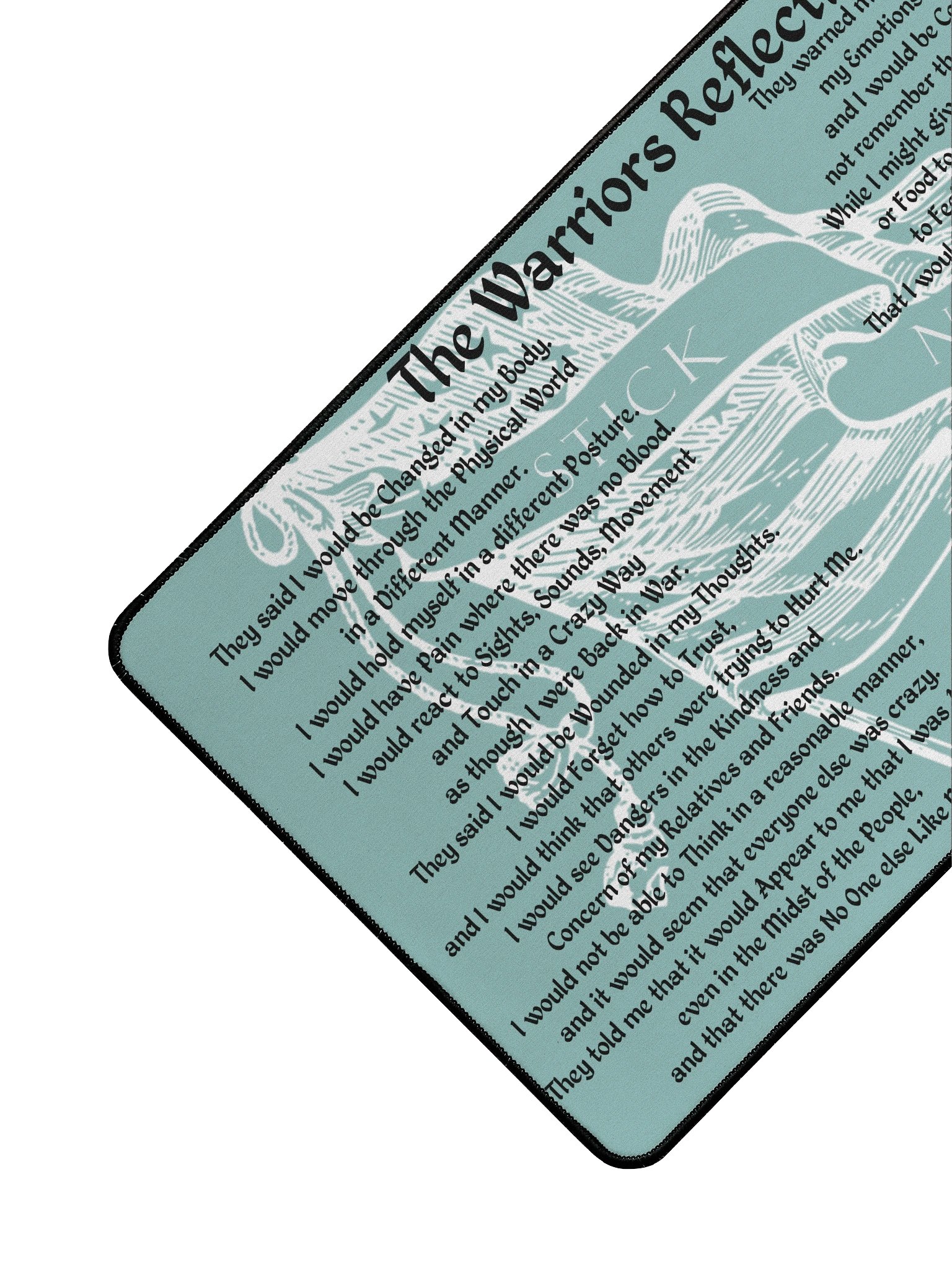 Warriors Reflection DeskMat product image (3)