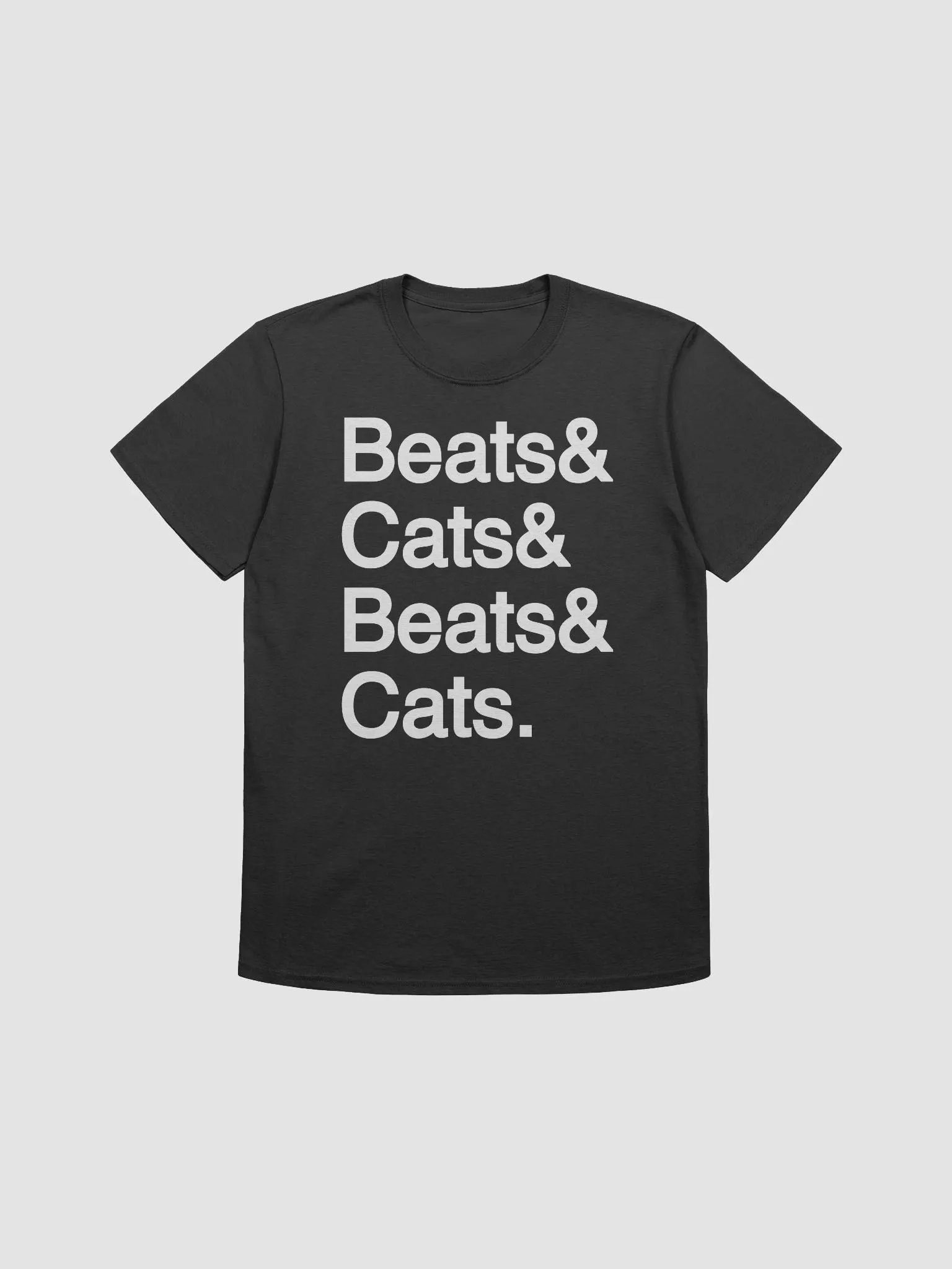 Beats & Cats T-Shirt (Gildan Softstyle) product image (1)