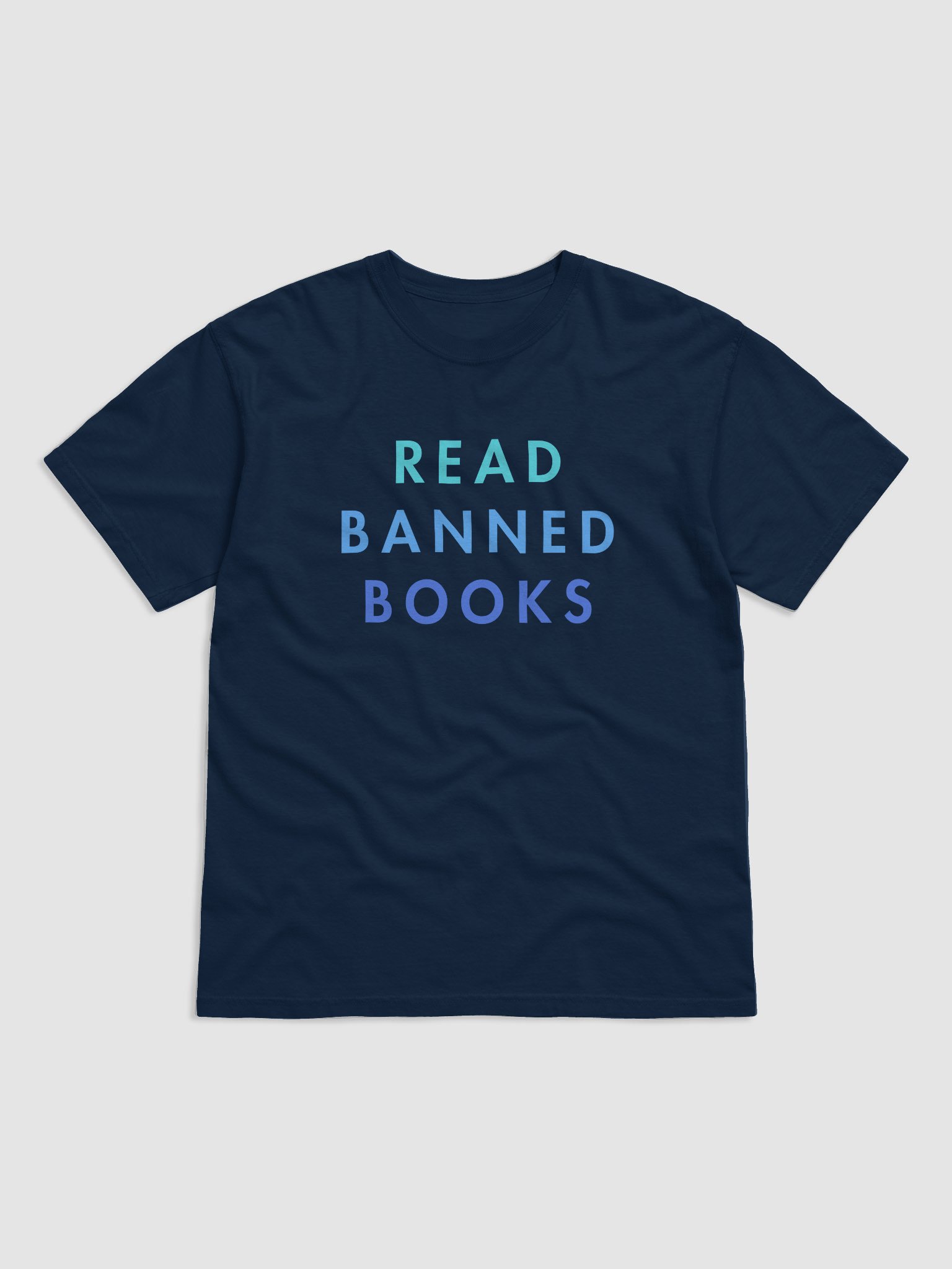 READ BANNED BOOKS TEE (OCEAN( product image (4)