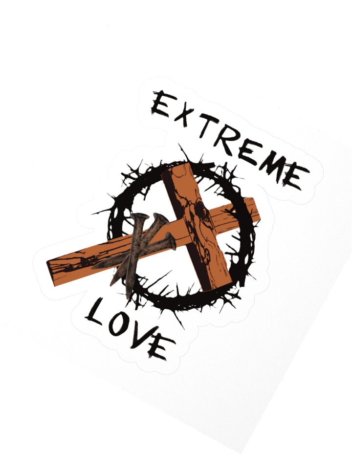 Extreme Love Cross Stickers product image (2)