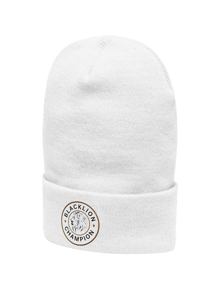 BLACK LION CHAMPION BEANIE product image (7)