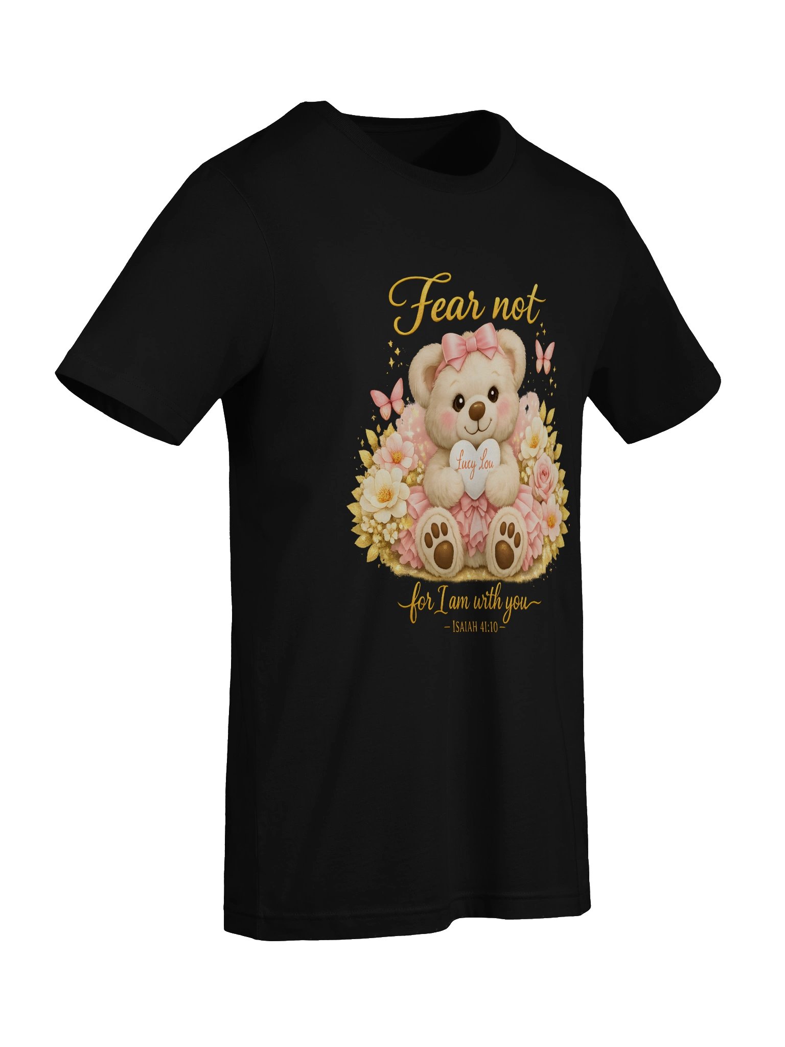Fear Not Teddy Bear Faith Tee product image (76)