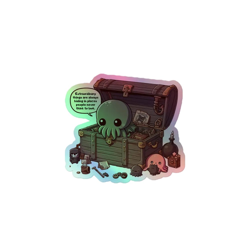 Extraordinary Things Holo Sticker product image (1)
