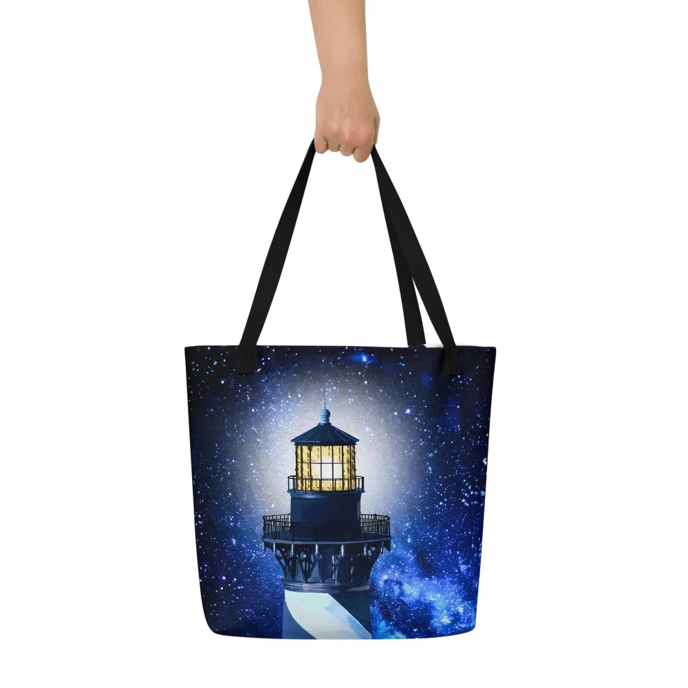 Cape Hatteras Lighthouse At Night - North Carolina Tote Bag product image (11)