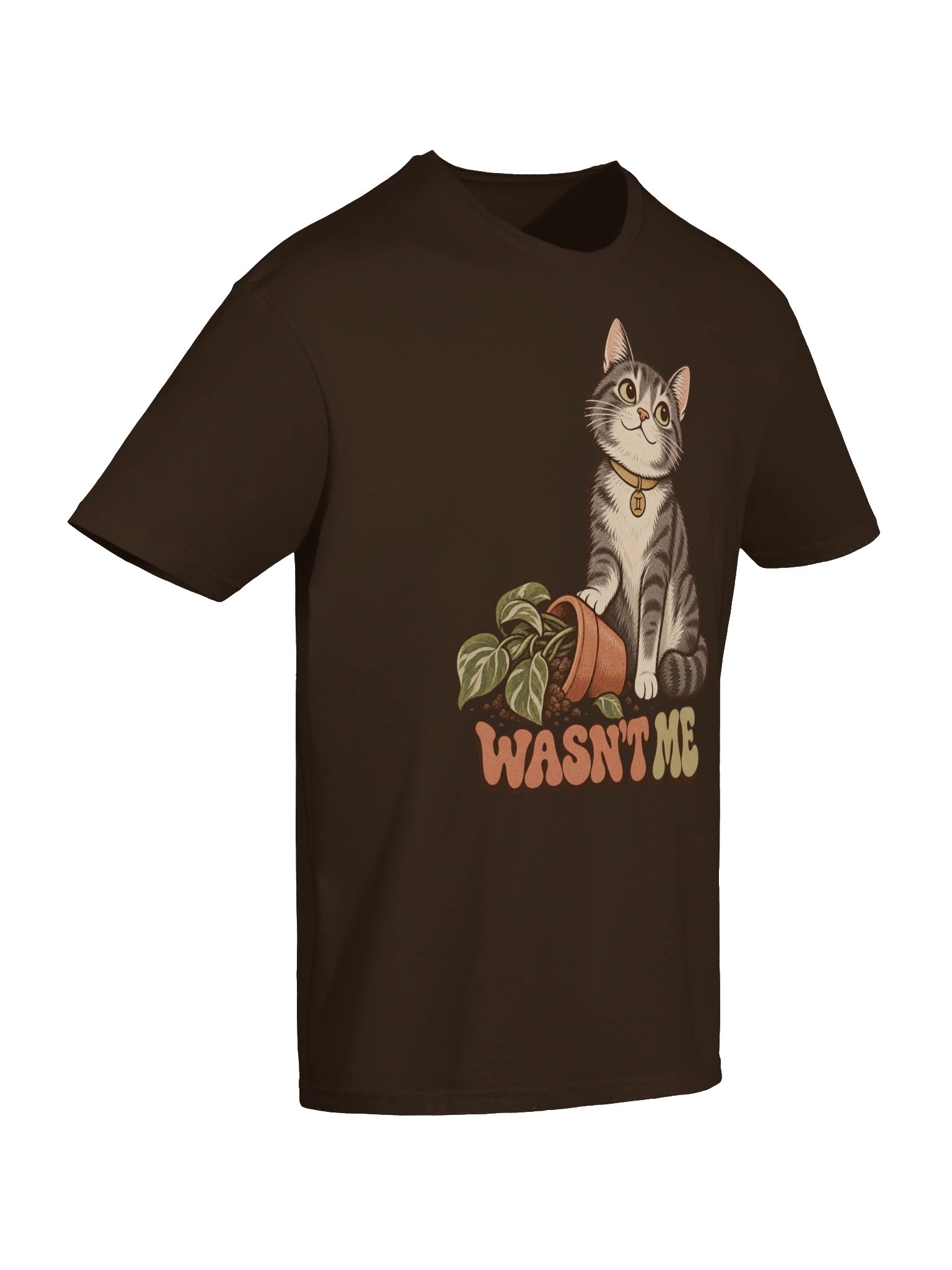 Gemini Wasn’t Me Cat Zodiac T-Shirt product image (6)