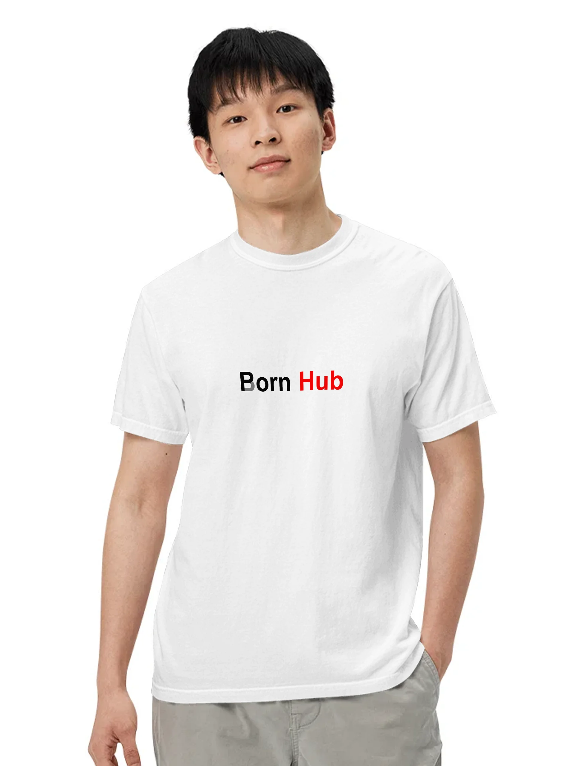 Born Hub - A Premium Relaxed Fit DTG Printed Tee product image (3)