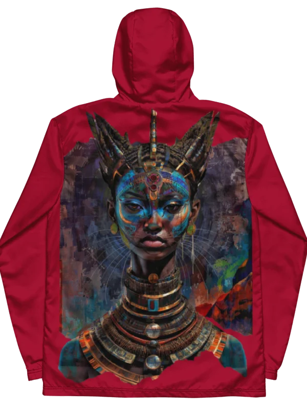Bastet of Alvoda Painted Windbreaker product image (3)