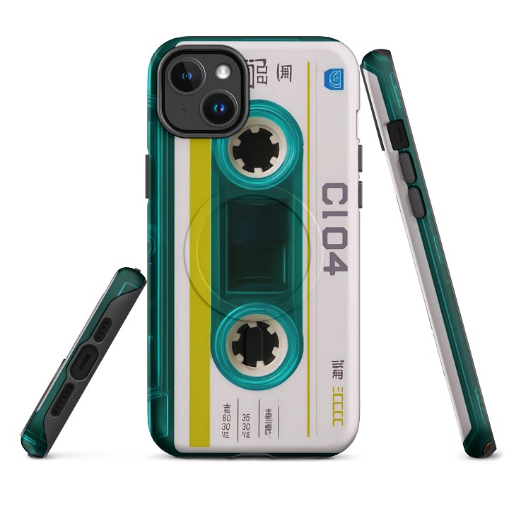 Retro Cassette MagSafe® iPhone Case product image (2)