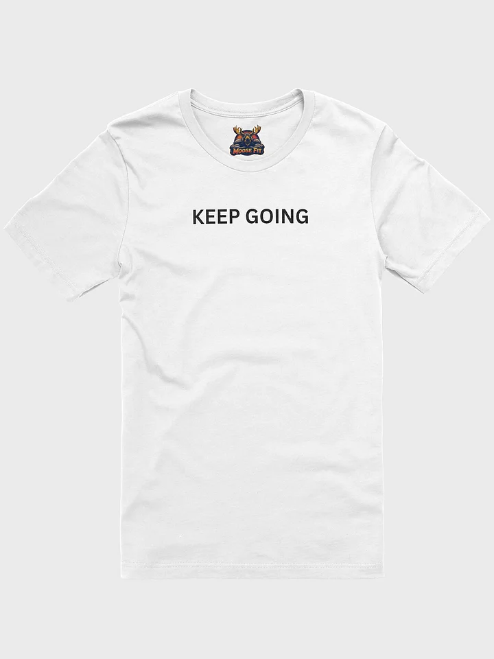 Keep Going White T-Shirt product image (1)