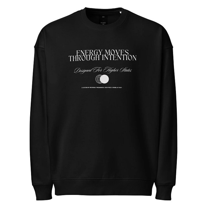 Quiet Power Crewneck – Black Signal / Capsule 01 product image (1)