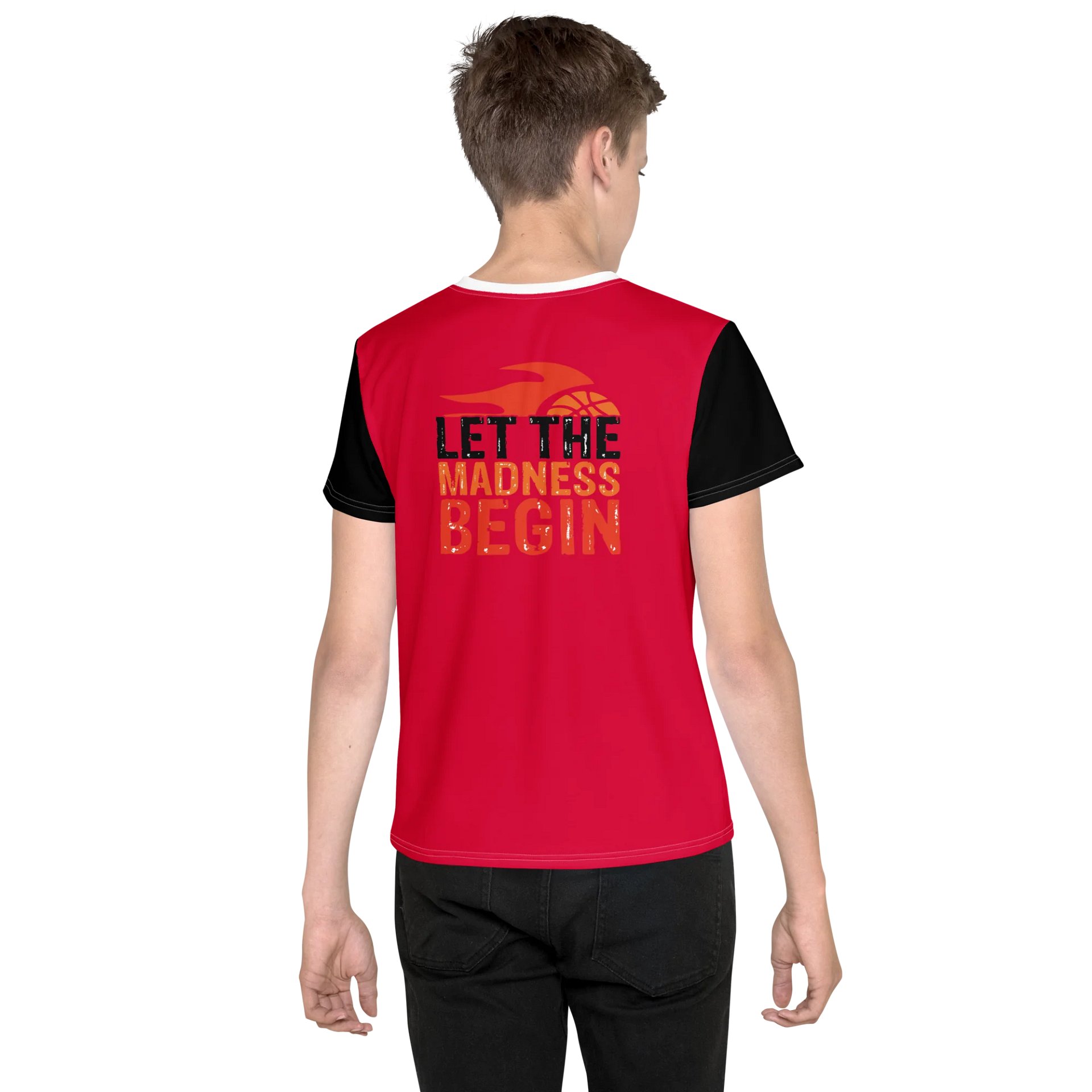 Let the Madness Begin – Youth Basketball T-Shirt product image (2)