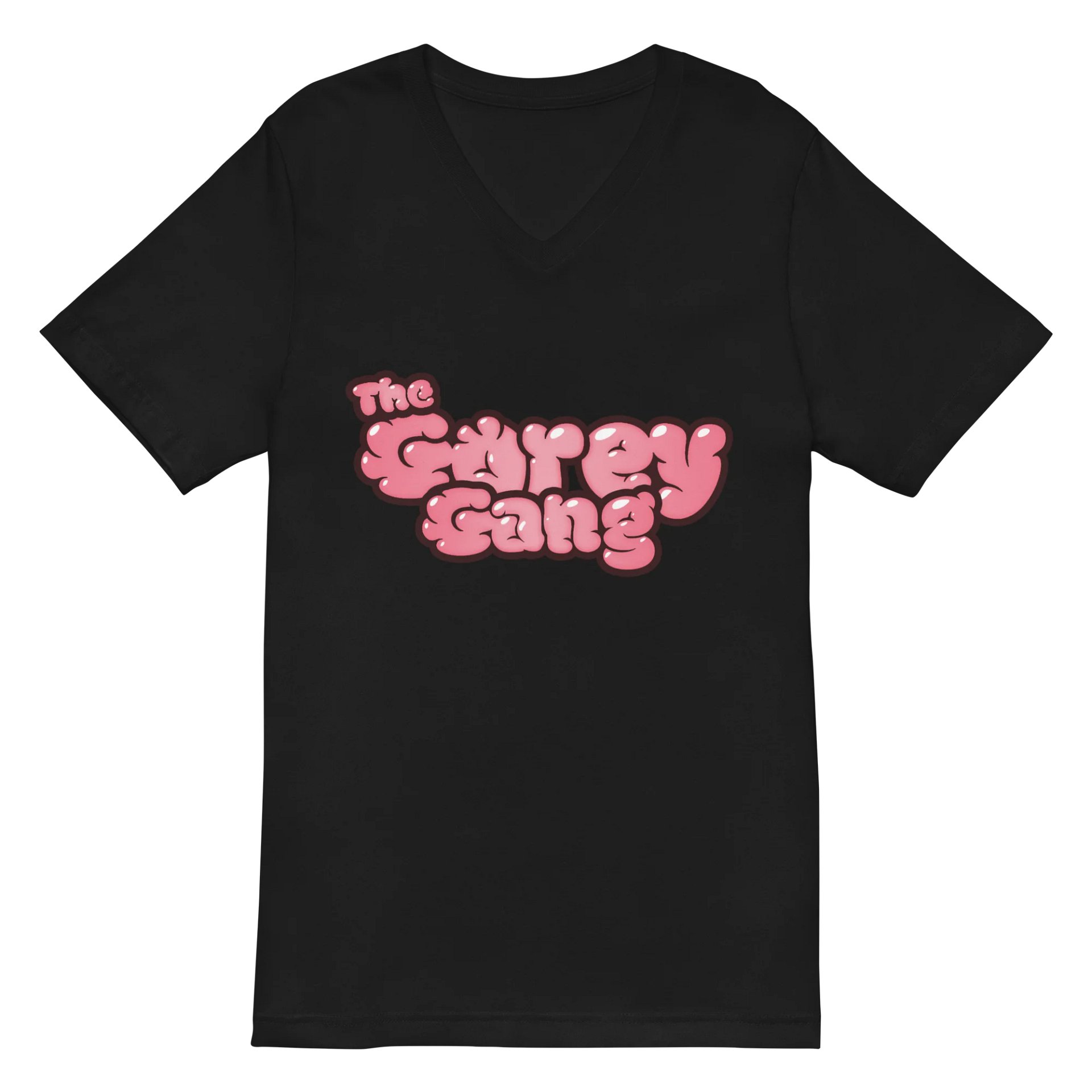 Gorey Gang Color - Bella+Canvas Short Sleeve V-Neck Jersey T-Shirt product image (3)