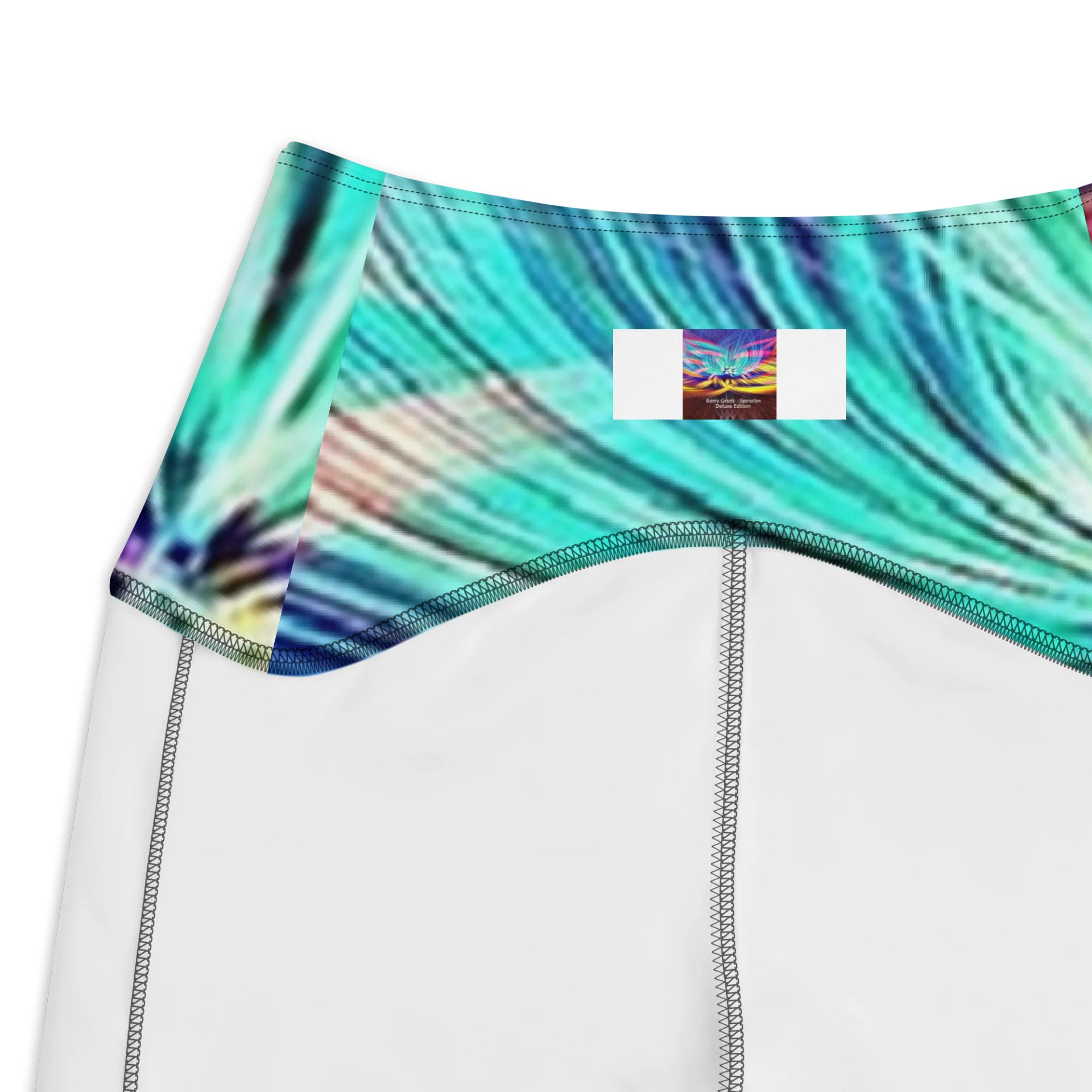 'Spiracles - Deluxe Edition' Sun-Protected Crossover Leggings with Pockets product image (3)