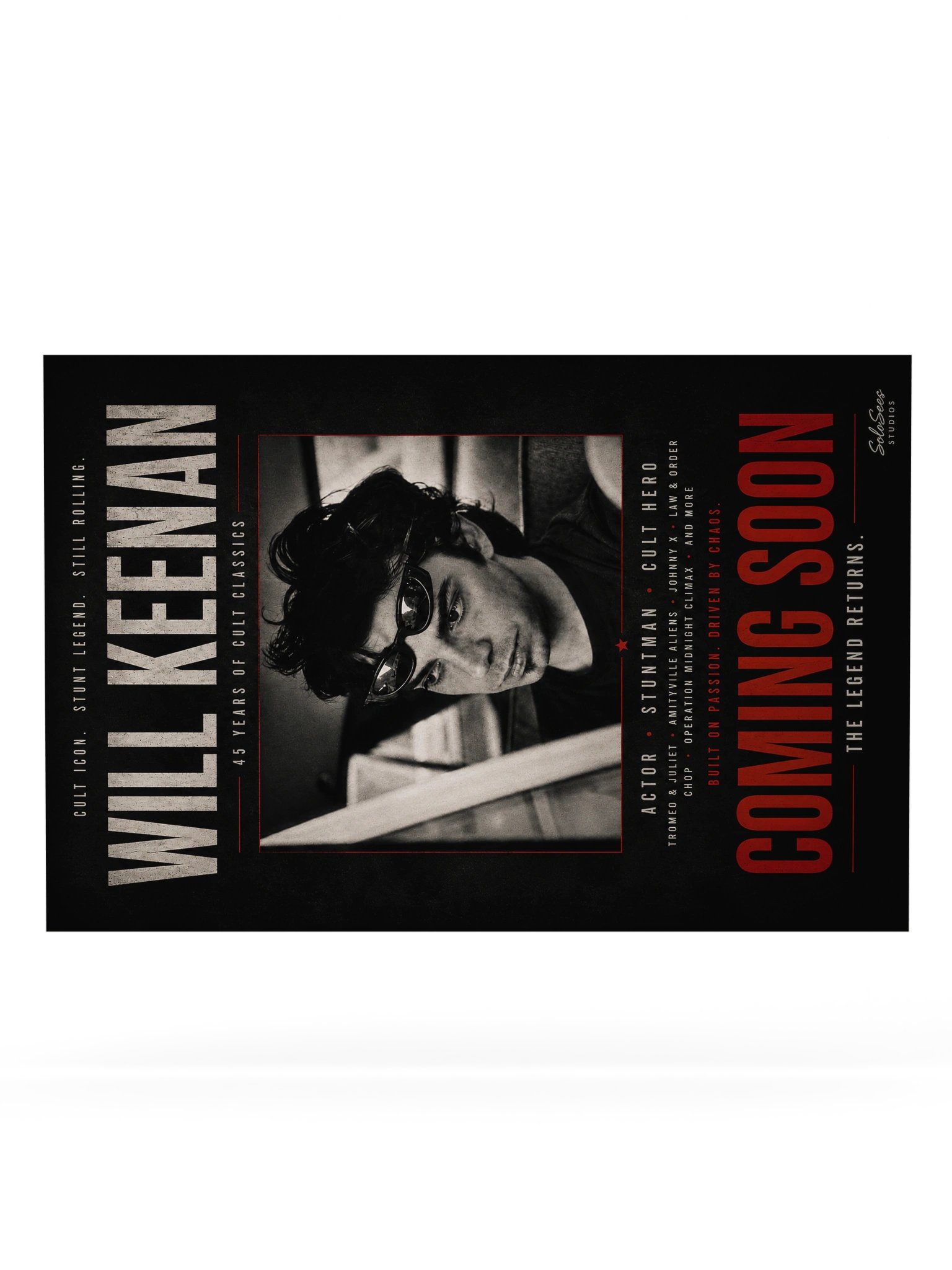 Will Keenan "The Legend Returns" Poster 12x18 product image (6)