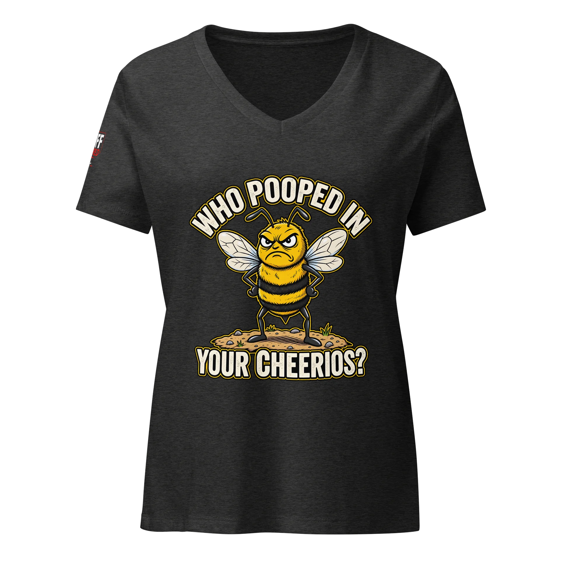 ANGRY BEE v-neck product image (1)