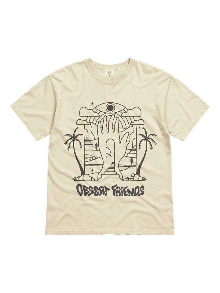 Lost Palms Oasis Outline T-Shirt product image (1)
