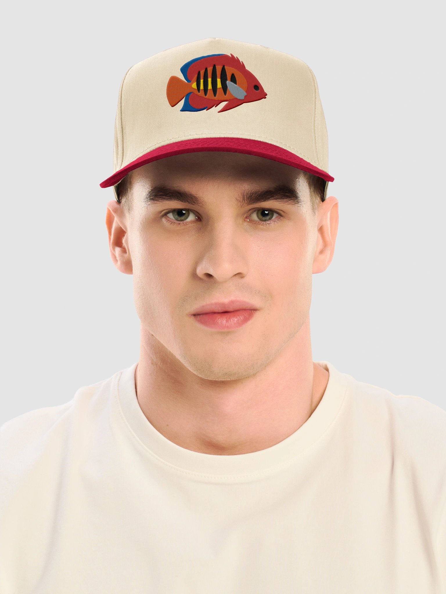 Flame Angelfish Mid-Profile Baseball Cap (Embroidered) for Reef and Marine Aquarium Lovers product image (34)
