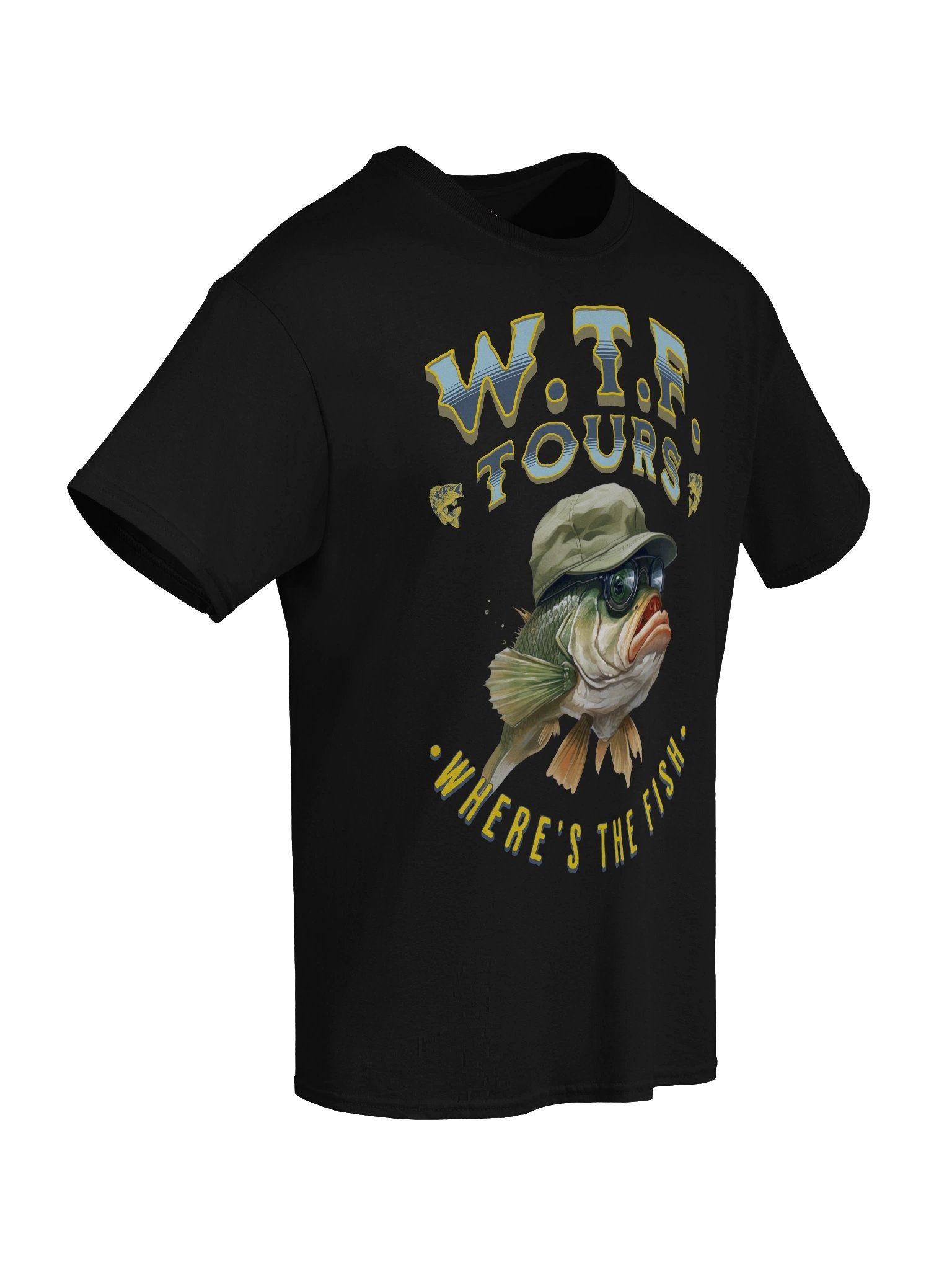 WHERE'S THE FISH TOURS T-SHIRT product image (88)