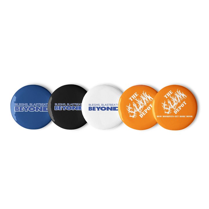 Metal Workforce Parody Pins Set 1 product image (1)