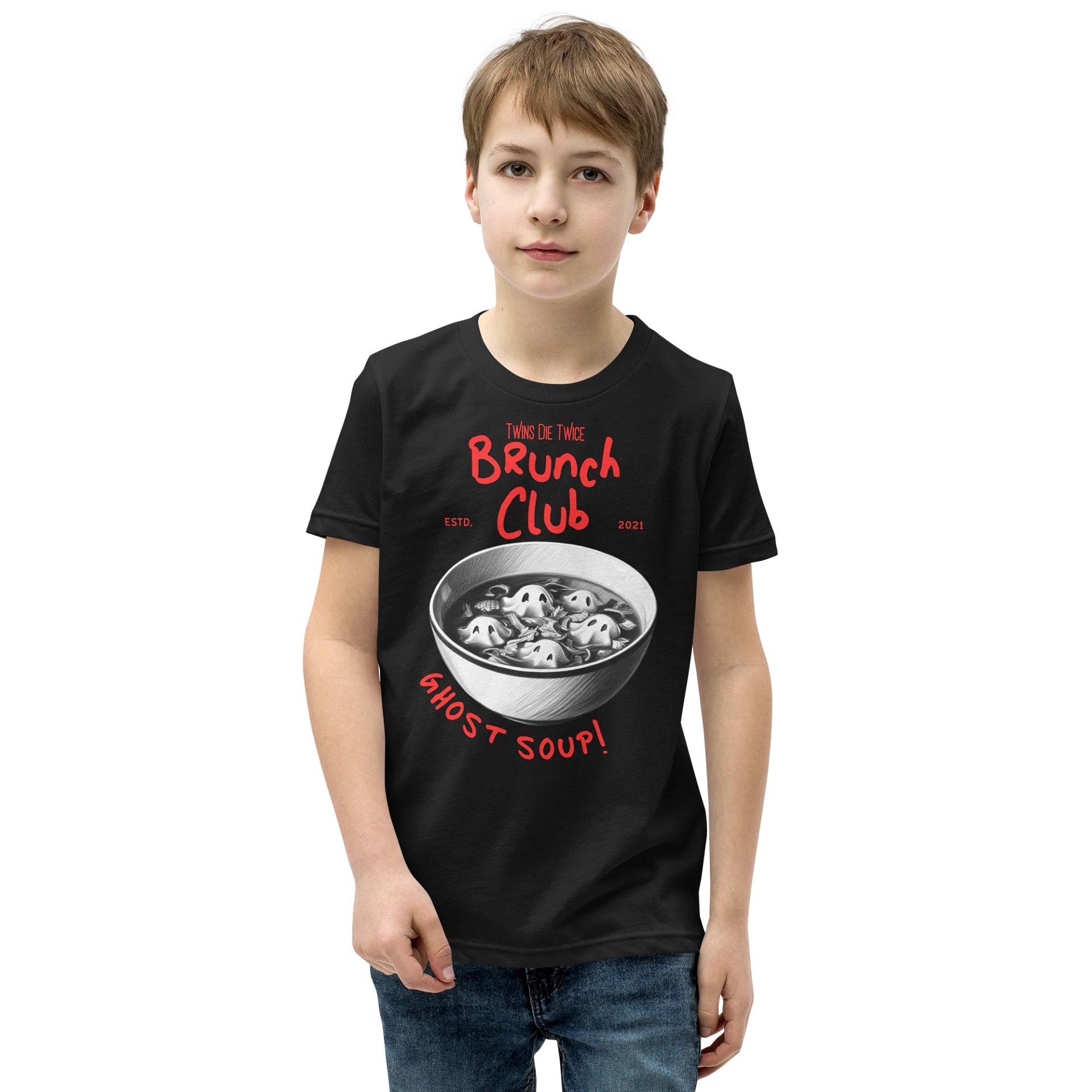 Ghost Soup Brunch Club Youth T-Shirt product image (1)