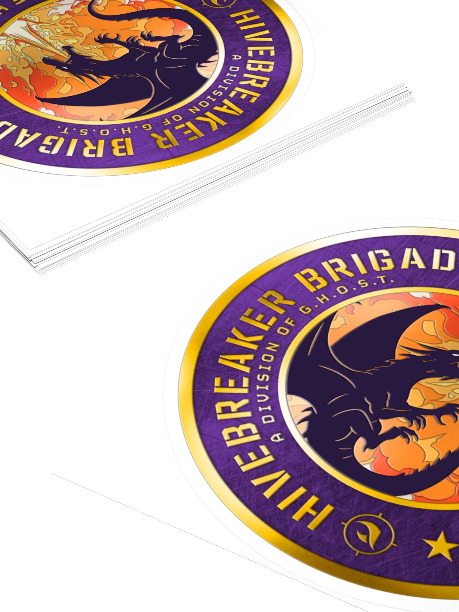 Hivebreakers Logo Sticker product image (4)