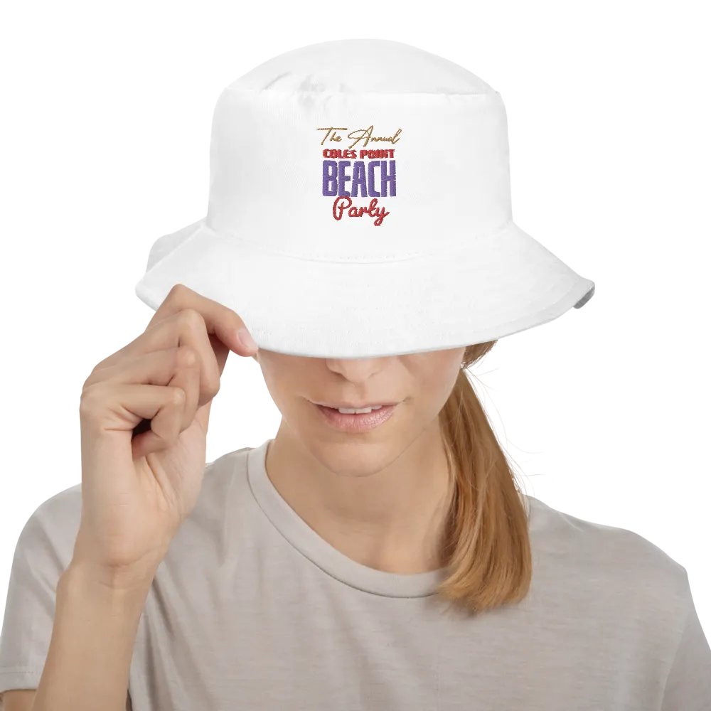Coles Point Beach Party Embroidered Bucket Hat product image (5)