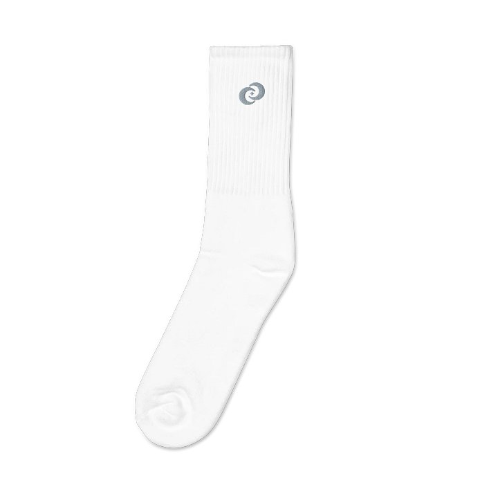 Interlinked Comfort Crew Socks – Lustrous Moon product image (1)